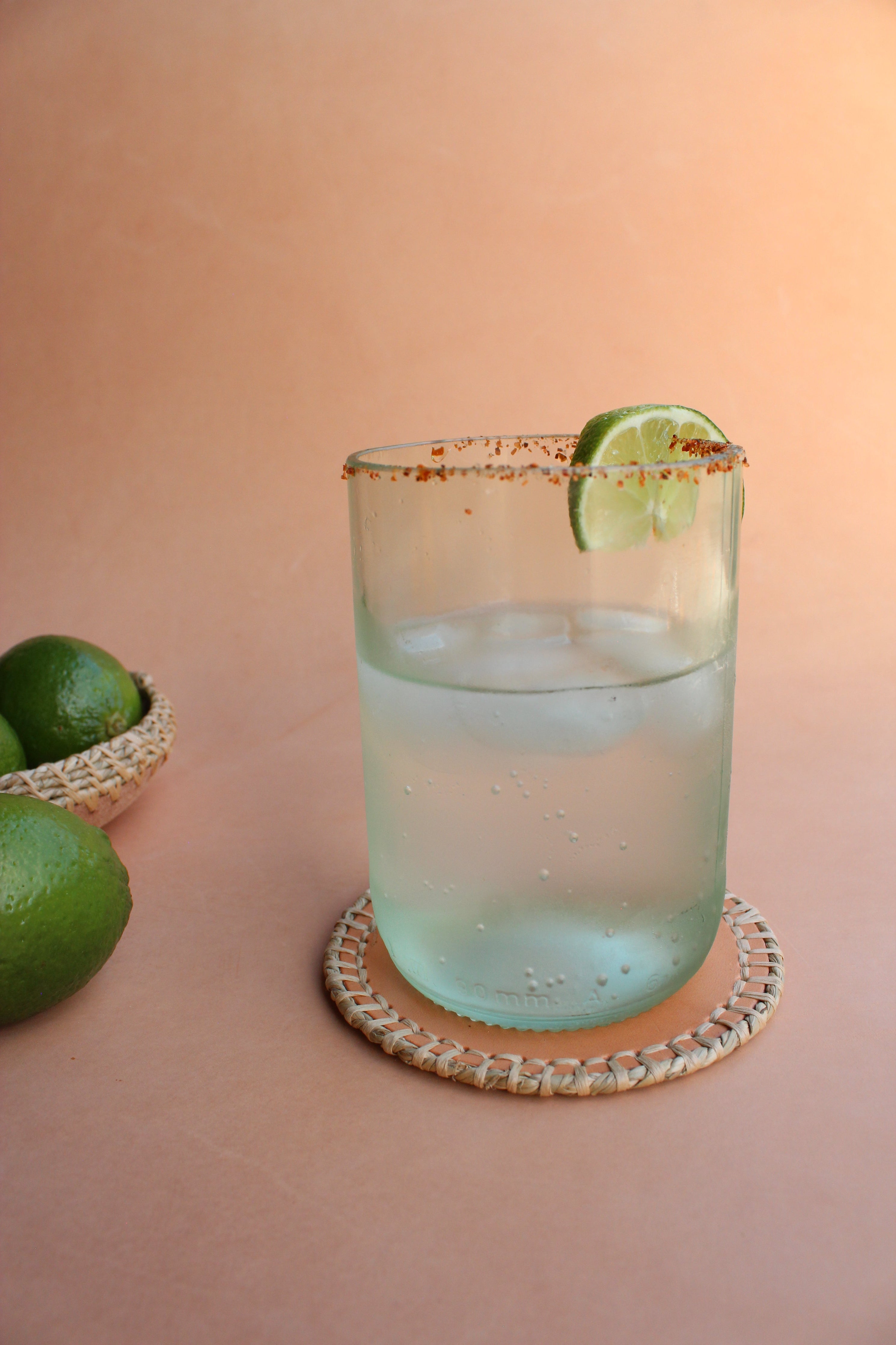 Seagrass Coasters Olive n' Suede