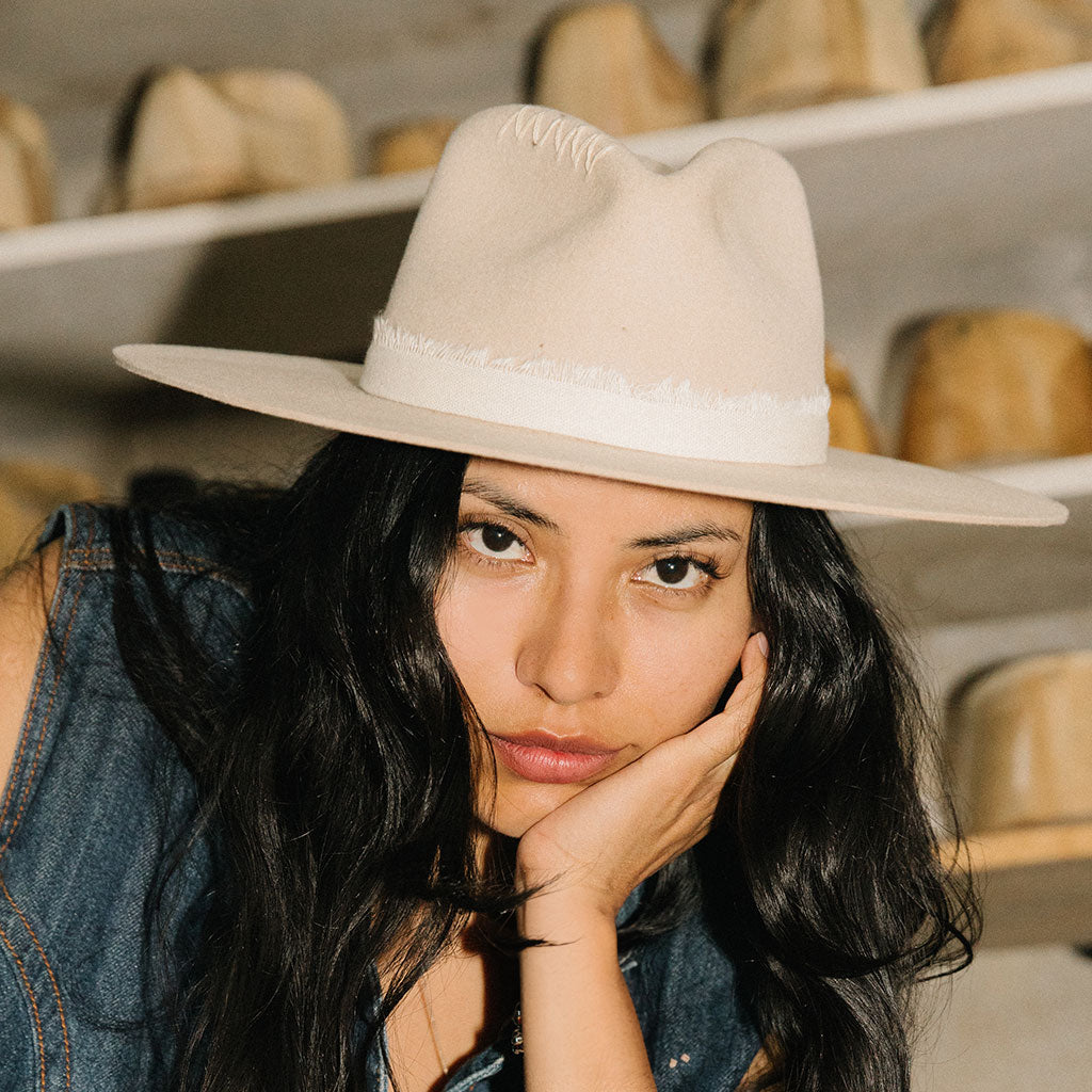 Made by Minga Unisex Custom Rancher Hat Embroidered Handmade