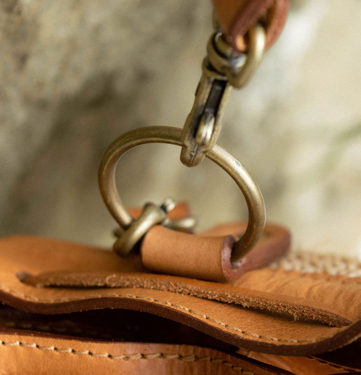 Transito Woven Mini Backpack | Orange Minga