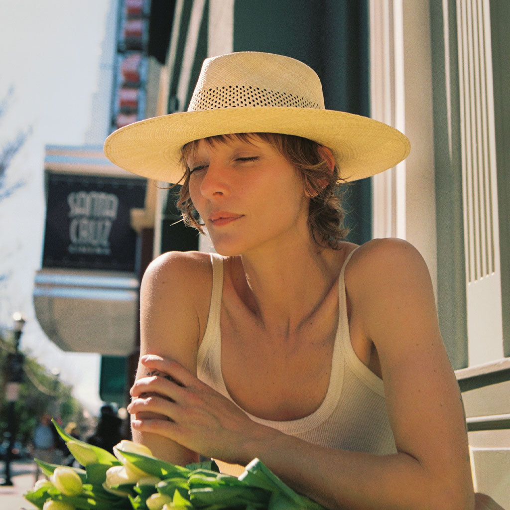 Ventana Ranchera Straw Hat Made by Minga