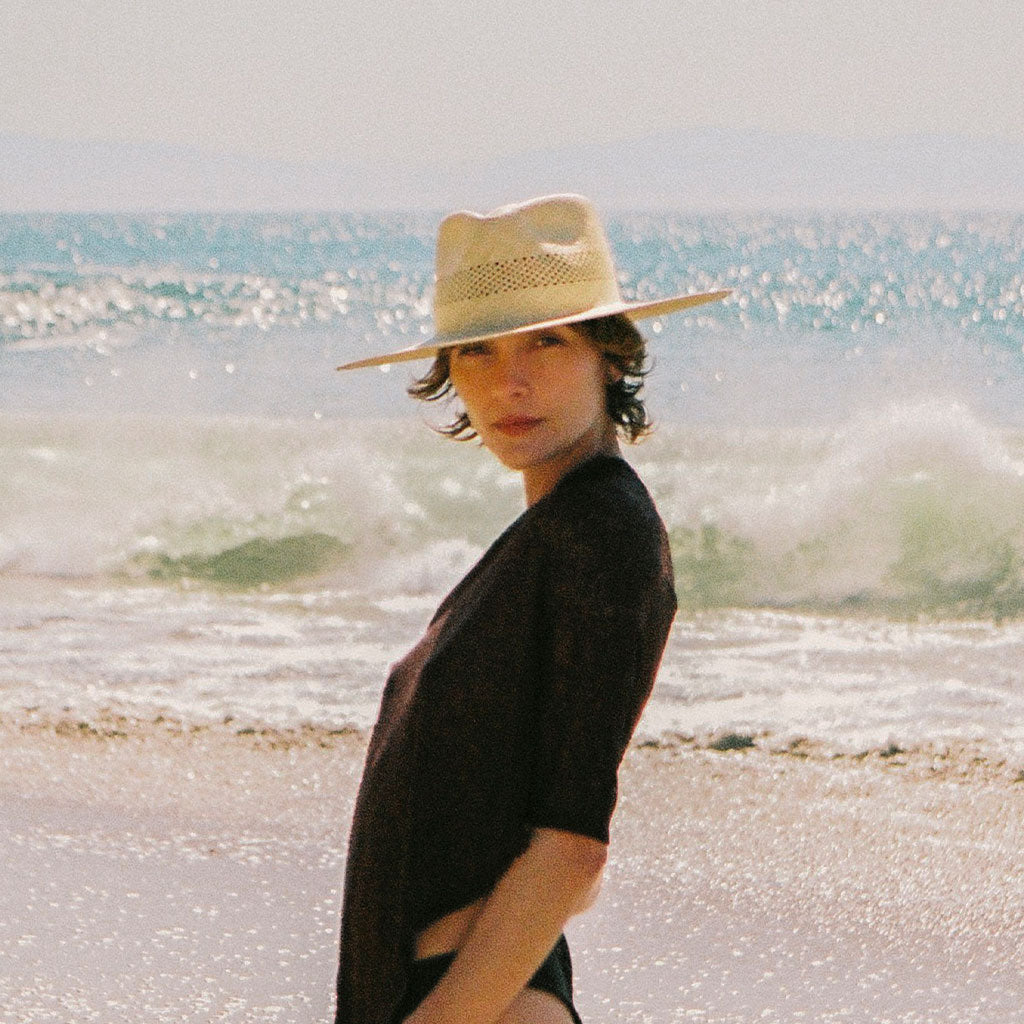 Ventana Ranchera Straw Hat Made by Minga