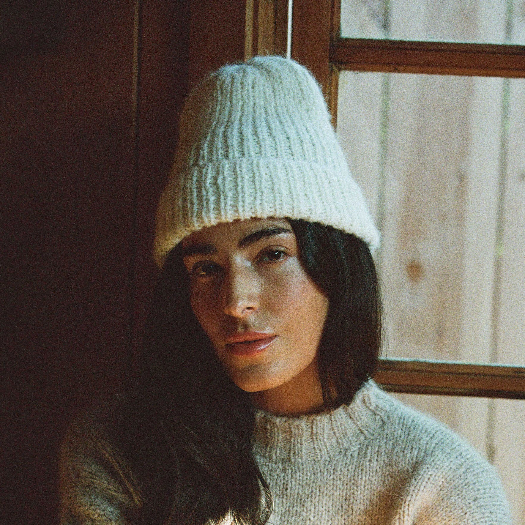 Alpaca Beanie - Solid Minga