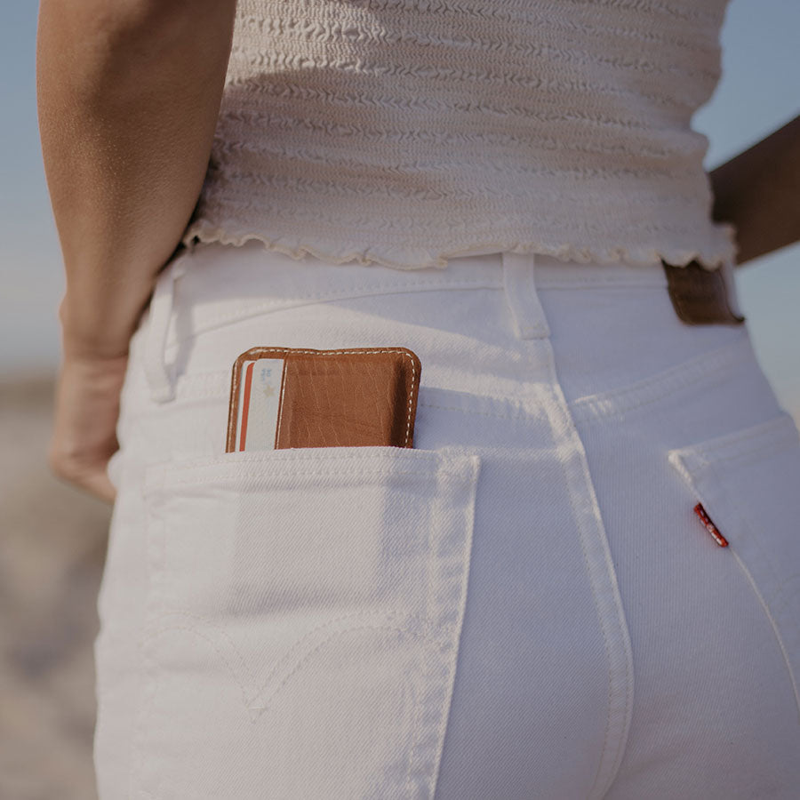 Small Leather Pocket Wallet Minga