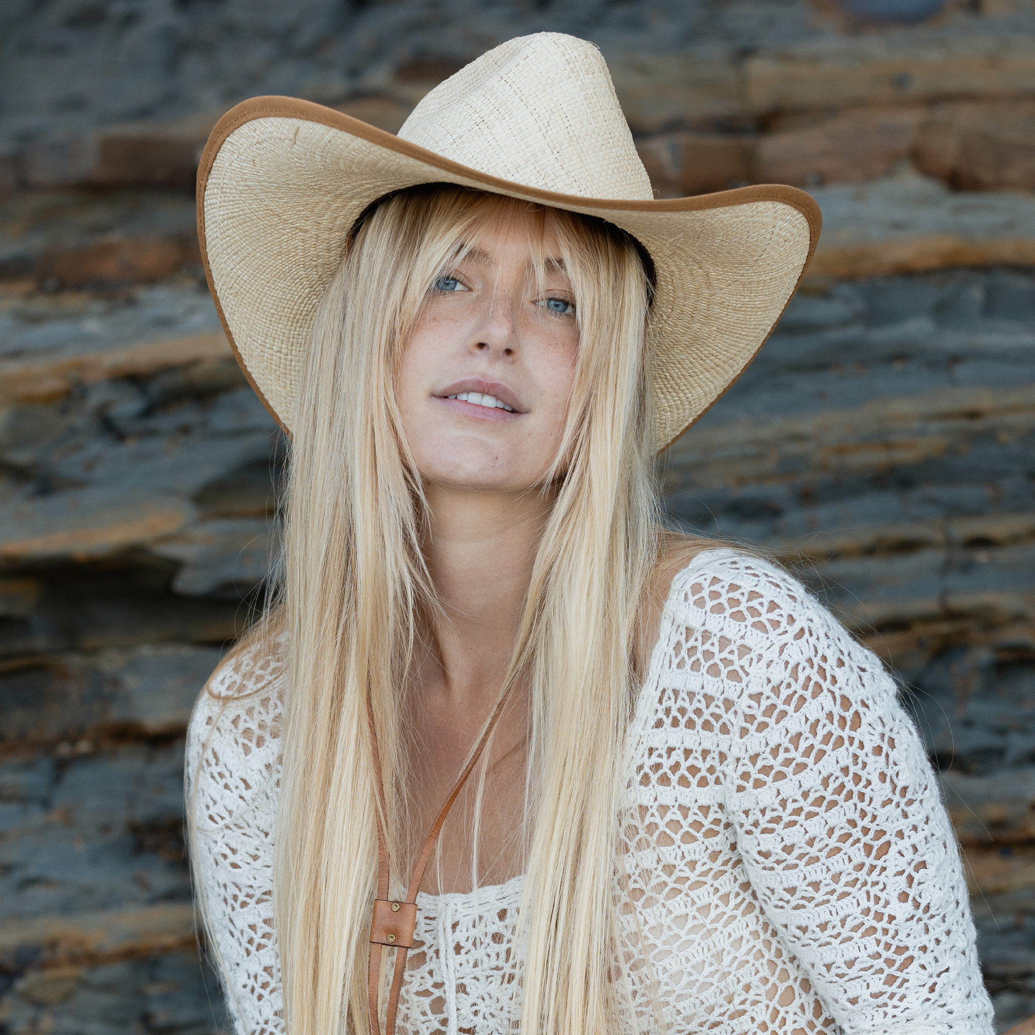 El Paseo Straw Cowboy Hat Made by Minga