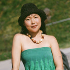 Summer Bucket Hat - Open Net Black Minga