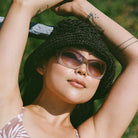 Summer Bucket Hat - Open Net Black Minga