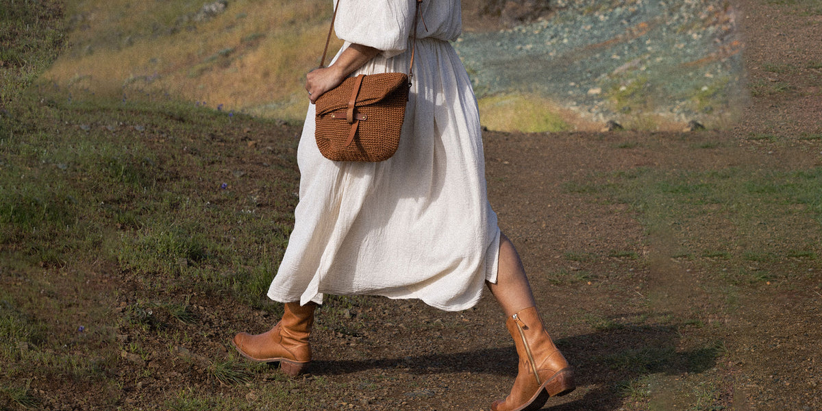 Woven Crossbody Bag