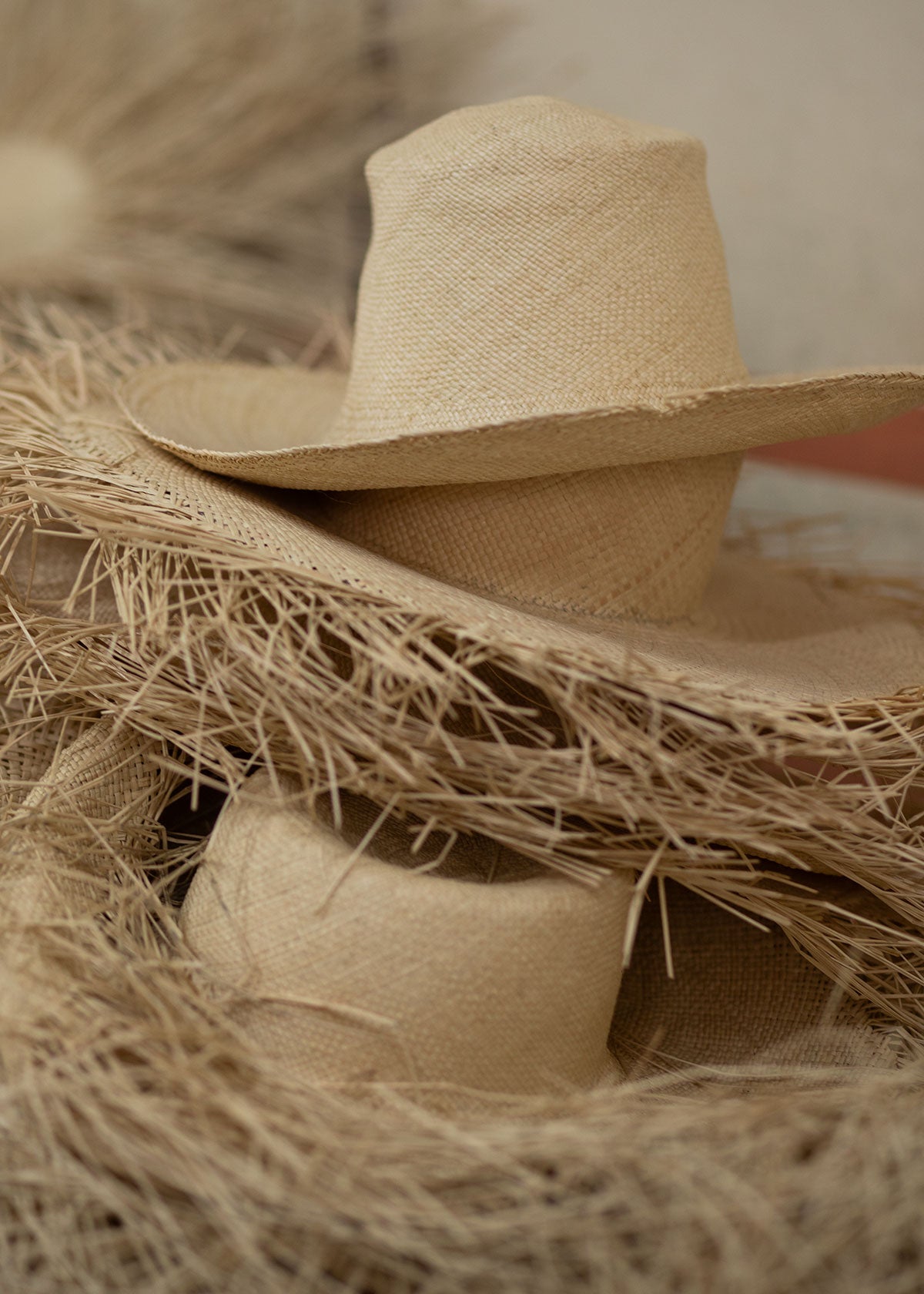 A One-of-a-Kind Handcrafted Woven Straw Hat