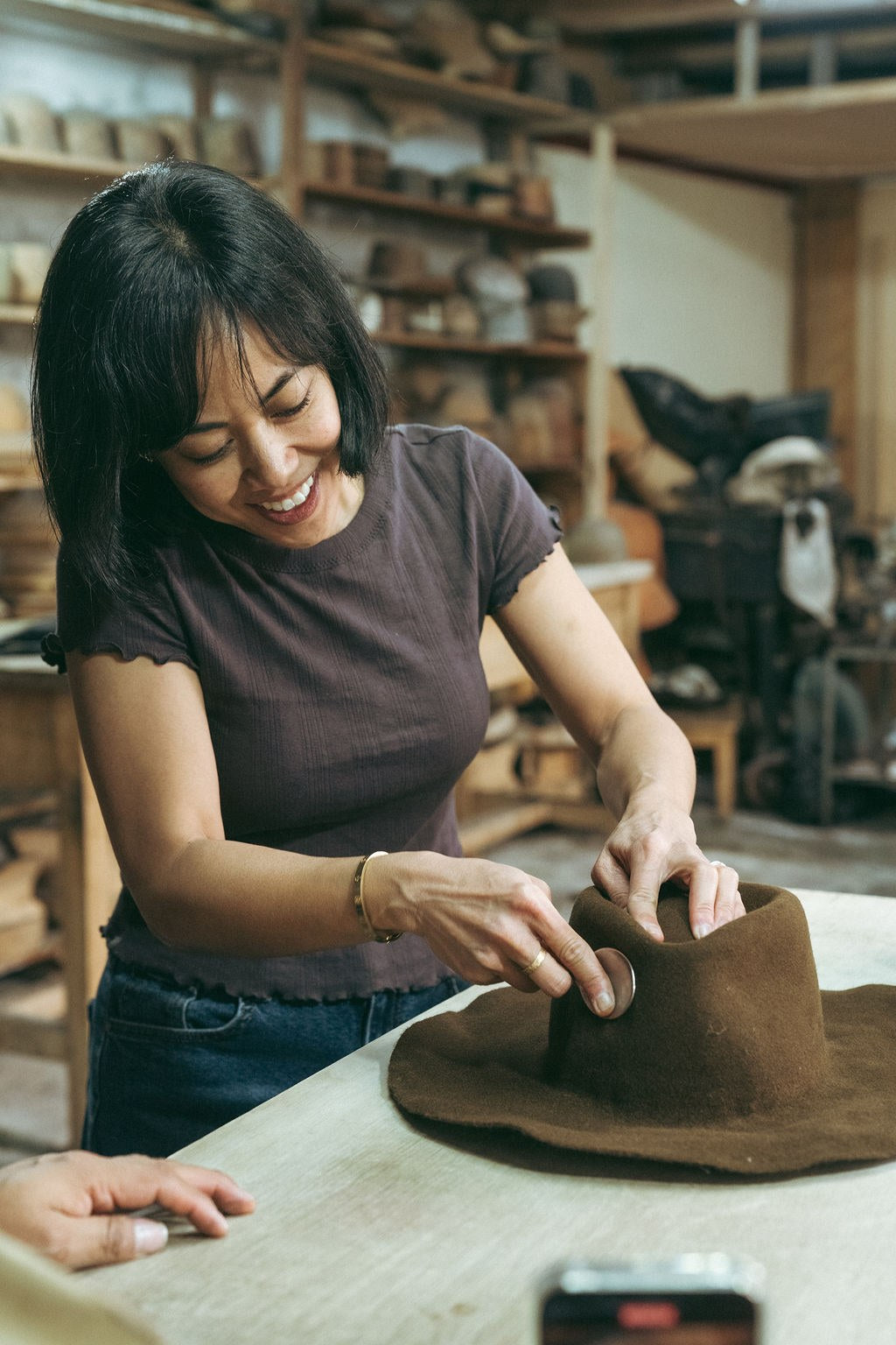 Hat making