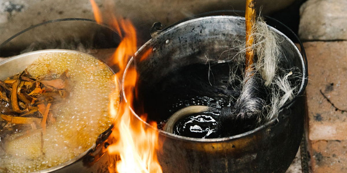 Natural Dyes + Fibers