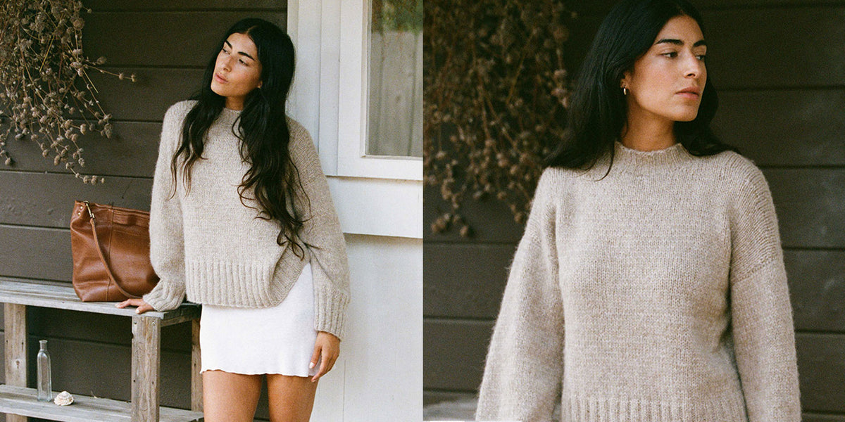 Alissa Sweater - Baby Alpaca