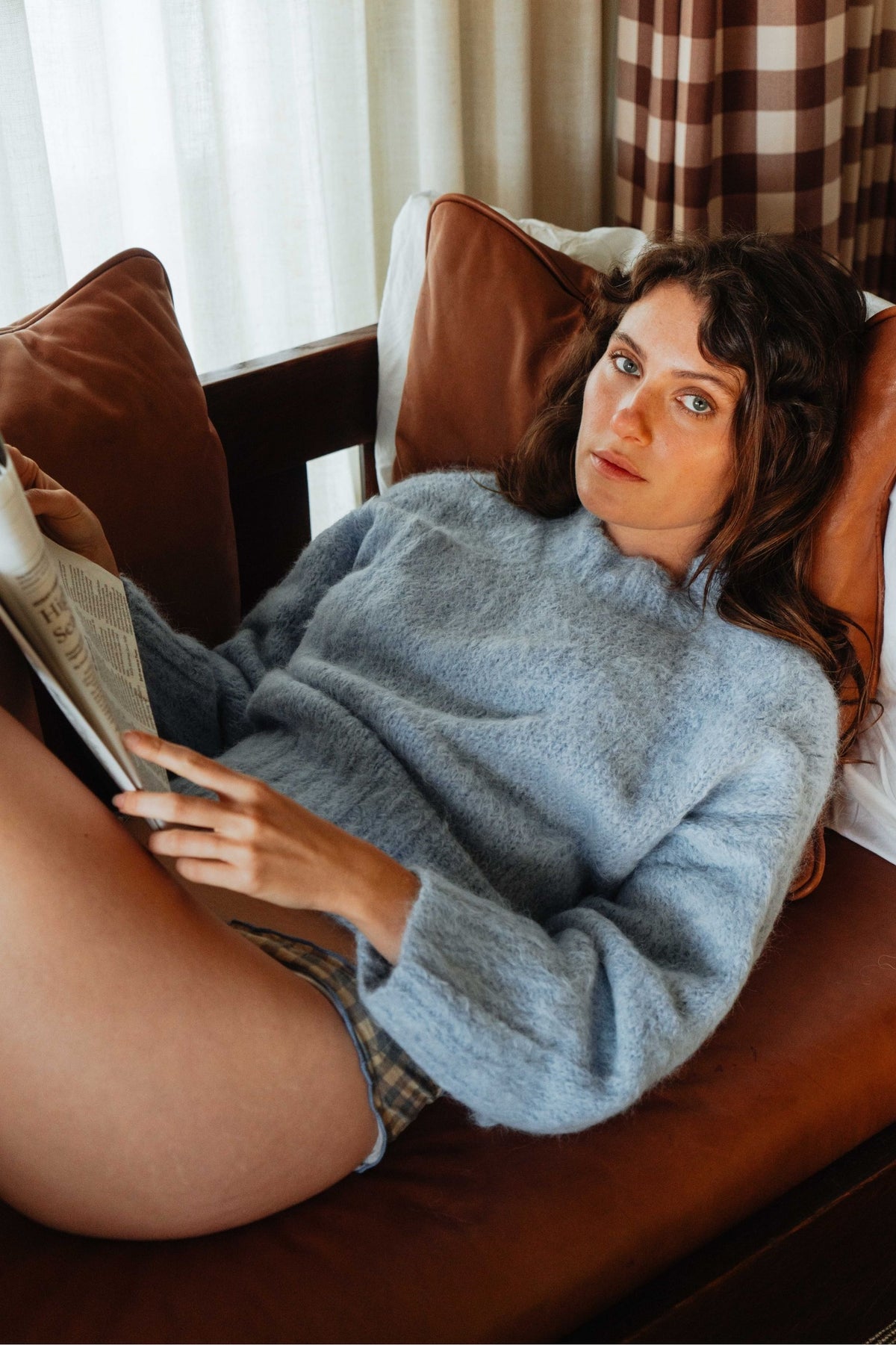 Suri Alissa Sweater - Baby Alpaca Minga